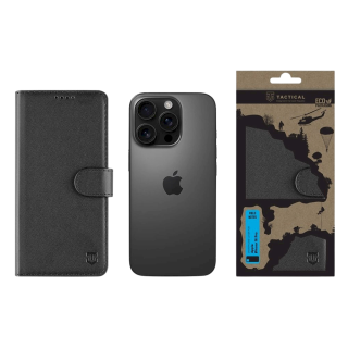 Tactical Field Notes Cover for Apple iPhone 16 Pro / black (TA-57983121915)