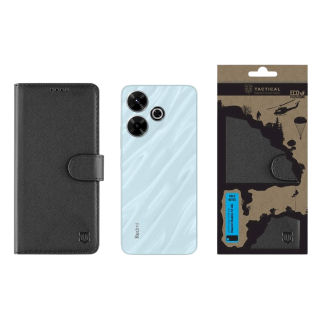 Tactical Field Notes Cover for Xiaomi Redmi 13 4G / black (TA-57983121893)