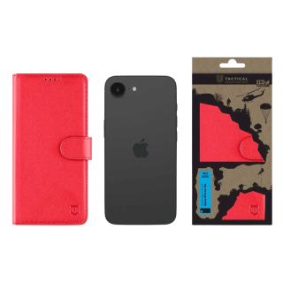 Tactical Field Notes Case for Apple iPhone 16e / red (TA-57983124310)