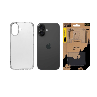 Tactical TPU Plyo Cover for Apple iPhone 16 / transparent (TA-57983121922)