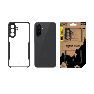 Tactical Quantum Stealth Cover for Samsung Galaxy A36 5G / clear/black (TA-57983124662)