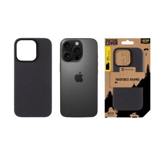 Tactical MagForce Aramid Cover for Apple iPhone 16 Pro / black (TA-57983121872)