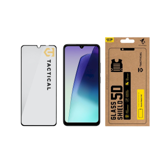Tactical Glass Shield 5D for Xiaomi Redmi 14C 4G/A4 5G/A5 4G/Poco C75 / black (TA-57983123279)