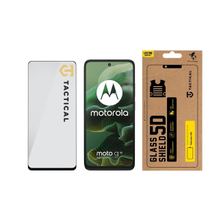 Tactical Glass Shield 5D for Motorola G35 / black (TA-57983123274)