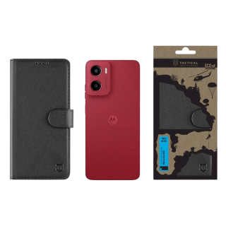 Tactical Field Notes Case for Motorola G05/E15 / black (TA-57983124499)