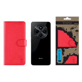 Tactical Field Notes Case for Xiaomi Redmi 14C 4G/A4 5G/Poco C75 / red (TA-57983123289)