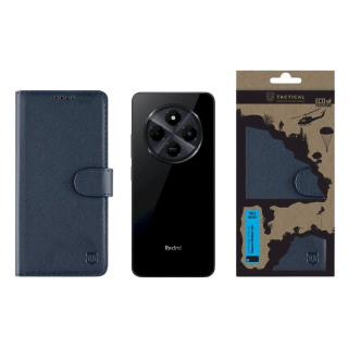 Tactical Field Notes Cover for Xiaomi Redmi 14C 4G/A4 5G/Poco C75 / blue (TA-57983123288)