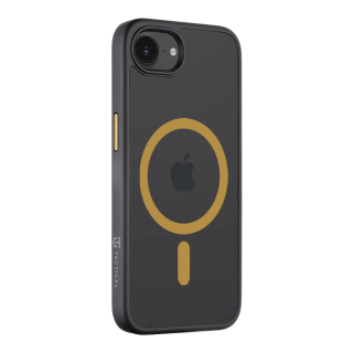 Tactical MagForce Hyperstealth 2.0 Cover for iPhone 16e / black/yellow (TA-57983124457)