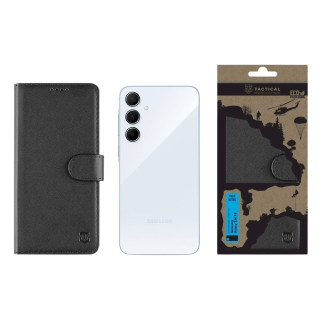 Tactical Field Notes Cover for Samsung Galaxy S24 FE / black (TA-57983123202)