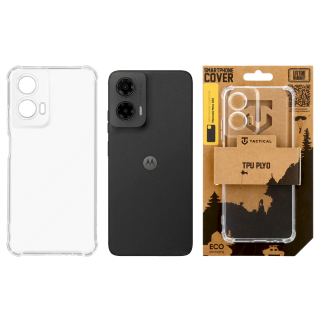 Tactical TPU Plyo Cover for Motorola G35 / transparent (TA-57983123293)