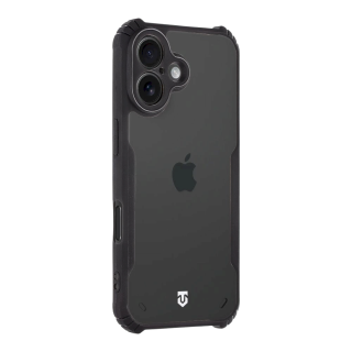 Tactical Quantum Stealth Cover for Apple iPhone 16 / clear/black (TA-57983121926)