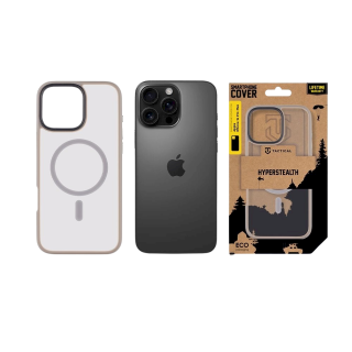 Tactical MagForce Hyperstealth Cover for iPhone 16 Pro Max / light grey (TA-57983121854)