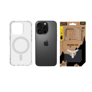 Tactical MagForce Plyo Cover for Apple iPhone 16 Pro / transparent (TA-57983121940)