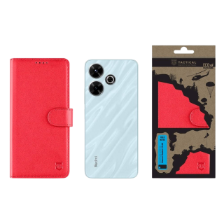 Tactical Field Notes Case for Xiaomi Redmi 13 4G / red (TA-57983121895)