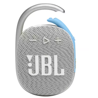 JBL Clip 4 Eco Portable Speaker (JBLCLIP4ECOWHT)