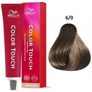 Wella Professionals Color Touch Pure Naturals Hair Color 6/0 60 ml (4015600044107)