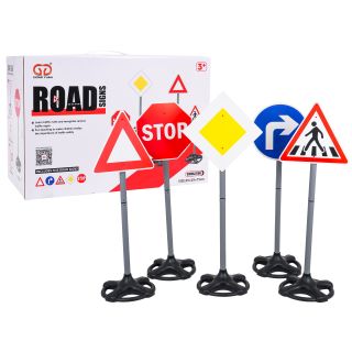 RoGer Educational Traffic Signs Set 5pcs (5903864975109)