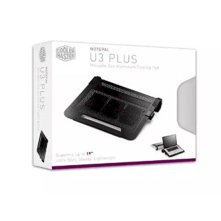 Cooler Master Notepal U3 Plus Laptop cooling pad to 19" (R9-NBC-U3PK-GP)