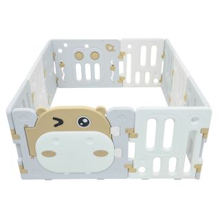 RoGer Hipcio B Modular Baby Playpen 128 × 150 × 63 cm (5903864985191)