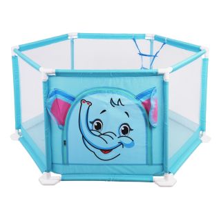 RoGer Elephant Baby Playpen With 50 Balls (5903864947564)