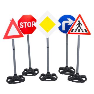 RoGer Educational Traffic Signs Set 5pcs (5903864975109)