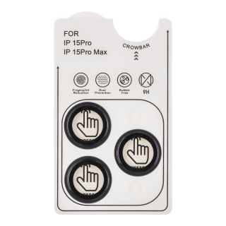 OBAL:ME Lens Protector for Apple iPhone 15 Pro/15 Pro Max / black titanium (57983125788)