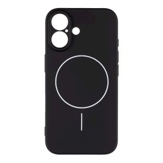 OBAL:ME MagNetix Matte TPU Cover for Apple iPhone 16 / black (57983126754)