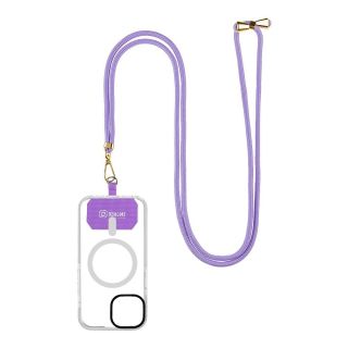 OBAL:ME NeckTag Allure Rope for Mobile Phone / purple (57983126814)