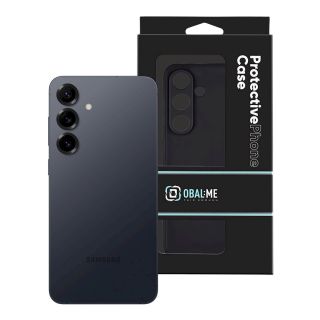 OBAL:ME Matte TPU Cover for Samsung Galaxy S25 / black (57983123953)