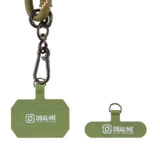 OBAL:ME NeckTag Rope for Mobile Phone / army green (57983126823)