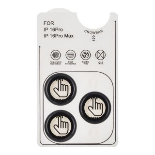 OBAL:ME Lens Protector for Apple iPhone 16 Pro/16 Pro Max / titanium black (57983125799)