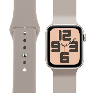 OBAL:ME Silicone Strap for Apple Watch 38-41mm S-M / beige (57983126132)