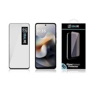 OBAL:ME 5D Glass Screen Protector for Motorola G56 / black (57983126874)