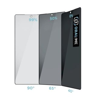 OBAL:ME Privacy 5D Glass Screen Protector for Samsung Galaxy S25 Ultra / black (57983123883)