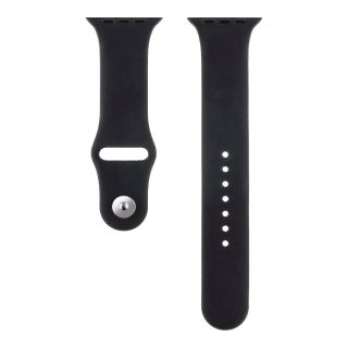 OBAL:ME Silicone Strap for Apple Watch 42-49mm M-L / black (57983126133)