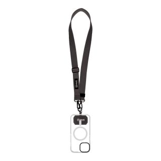 OBAL:ME NeckTag Ribbon Rope for Mobile Phone / black (57983126809)