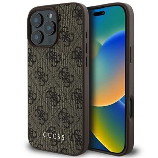 Guess 4G Classic Back Case for Apple iPhone 16 Pro Max (GUHCP16XG4GFBR)