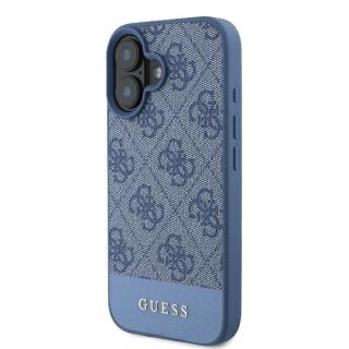 Guess 4G Bottom Stripe Back Case for Apple iPhone 16 (GUHCP16SG4GLBL)
