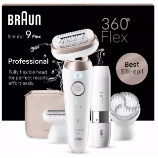 Braun Silk-épil 9 Flex 9-360 3D Epilator Pink (9-360)