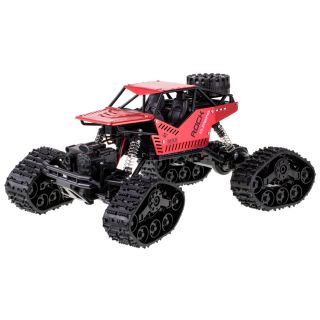 RoGer Rock Crawler 2in1 Radio controlled Car / 2.4Ghz / 4x4 / 20 km/h / 1:16 / Red (RO-RC-GRR-2IN1-RE)