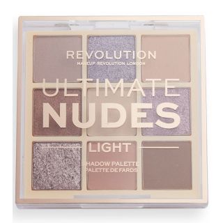 Makeup Revolution Ultimate Nudes Eyeshadow Palette Light 9 Shades (5057566437110)