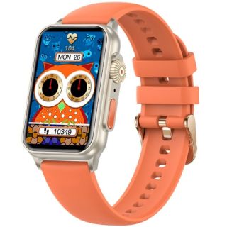 RUBICON RNCF06 Smartwatch / Titanium/Orange (SMARUB221)