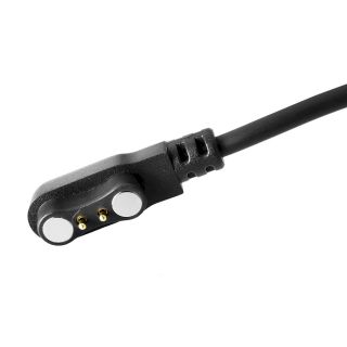 VELTORI Charging Cable for Smartwatch VT160/VT300/VT320/VT340 2.2 mm VTK6 / black (VTK6)