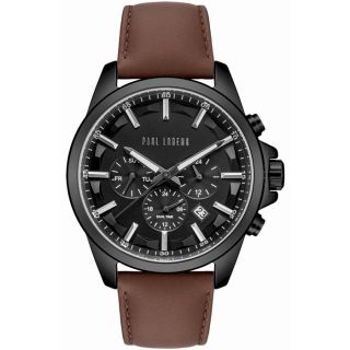 PAUL LORENS Men’s Watch PL20010A-1B2 / black (PL20010A-1B2)