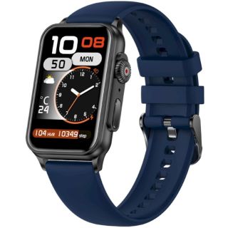 RUBICON Smartwatch RNCF06 / black/dark blue (SMARUB220)