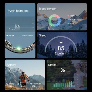 RUBICON R6 Smart Ring / Deep Grey (SMARUB328)