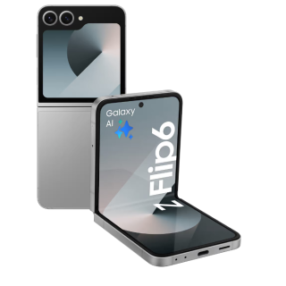 Samsung Galaxy Z Flip 6 Mobile Phone 12GB / 256GB / Silver (SM-F741BZSGEUE)