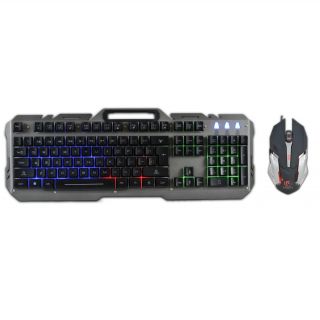 Rebeltec wired set: LED keyboard + mouse (AKKSGKLAREB00005)