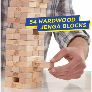 Hasbro A2120EU4 Jenga Refresh Board Game (5010993484096)