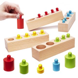 RoGer Montessori Wooden Cylinders (RO-6290)